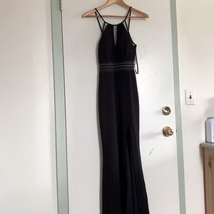 Black formal dress